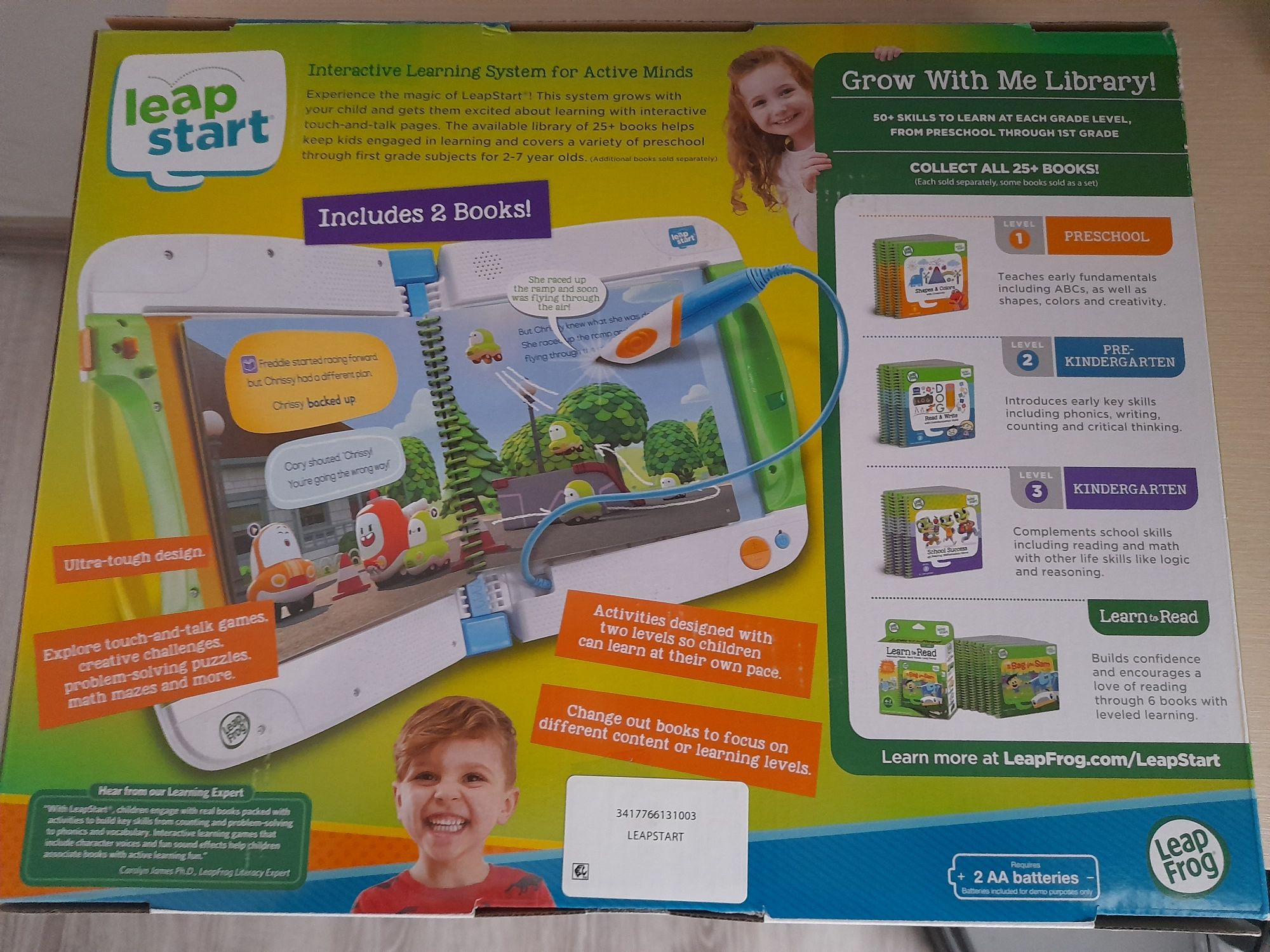 Інтерактивна книга вивчення англійської LeapFrog LeapStart Learning