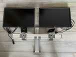uchwyt na 2 monitory regulowany + 2 monitory Dell 24'' U2412m