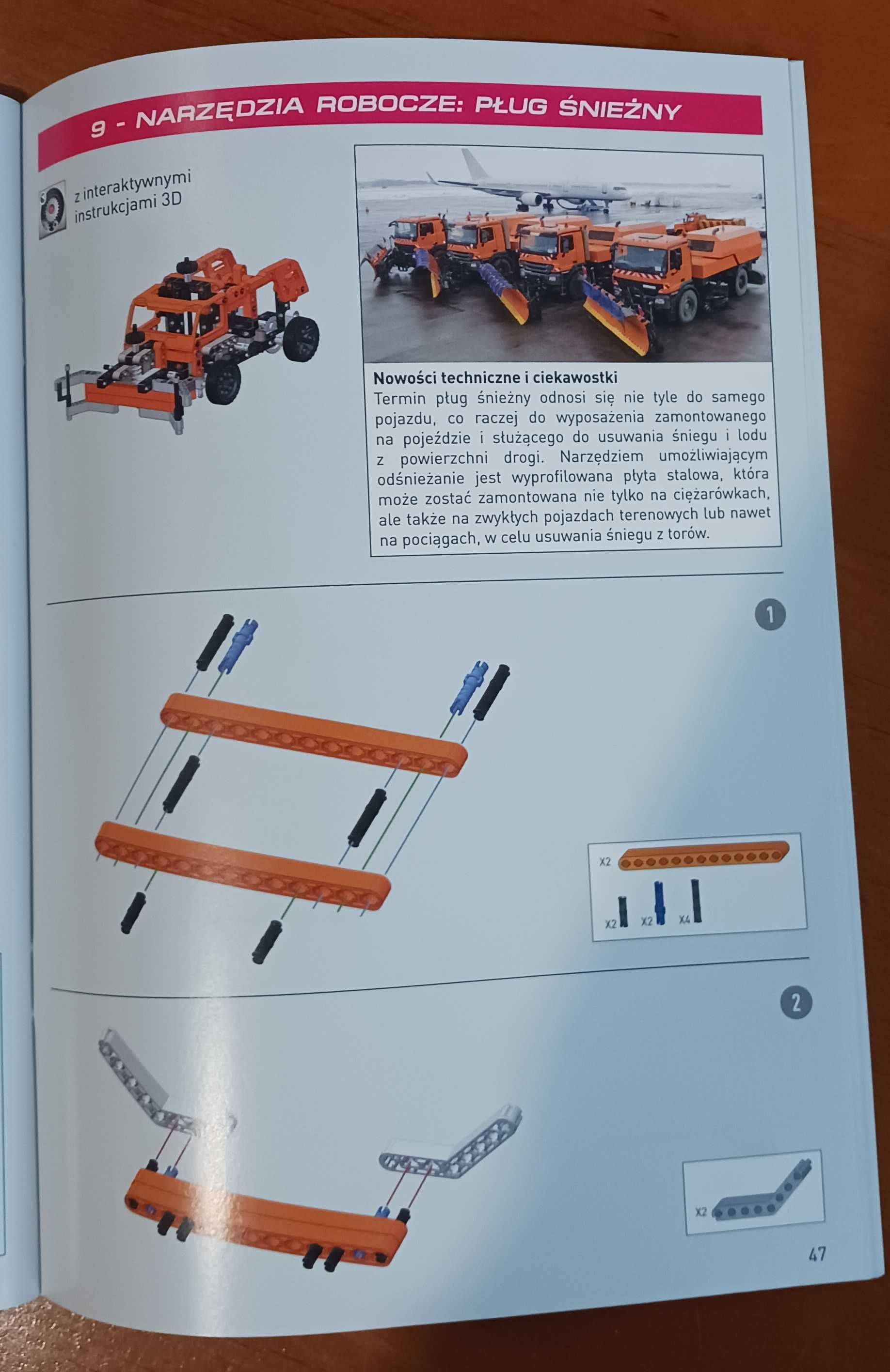 Klocki Clementoni Laboratorium Mechaniki Ciężarówki, 10 w 1
