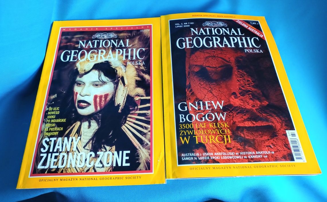 National Geographic, zestaw magazynów z 2000 roku