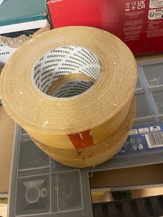 Taśma dwustronna PAROTEC steltec do membran folii 50mm x 50mb - 2 szt.