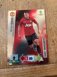 Panini Ryan giggs Manchester united champions league 12/13 limited