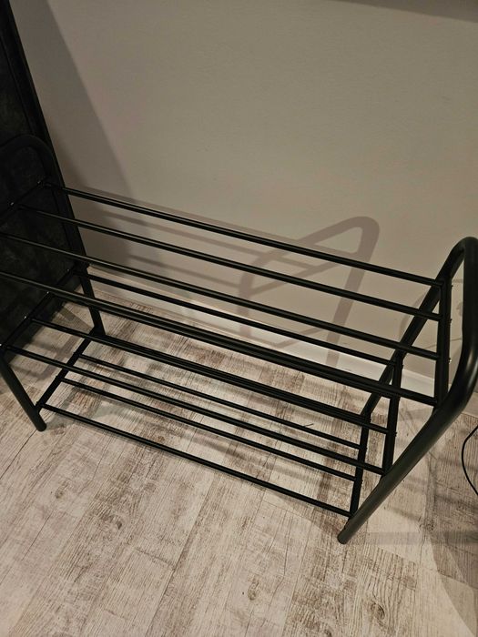 Pudełka z 3 poziomami czarna dom przechowywanie