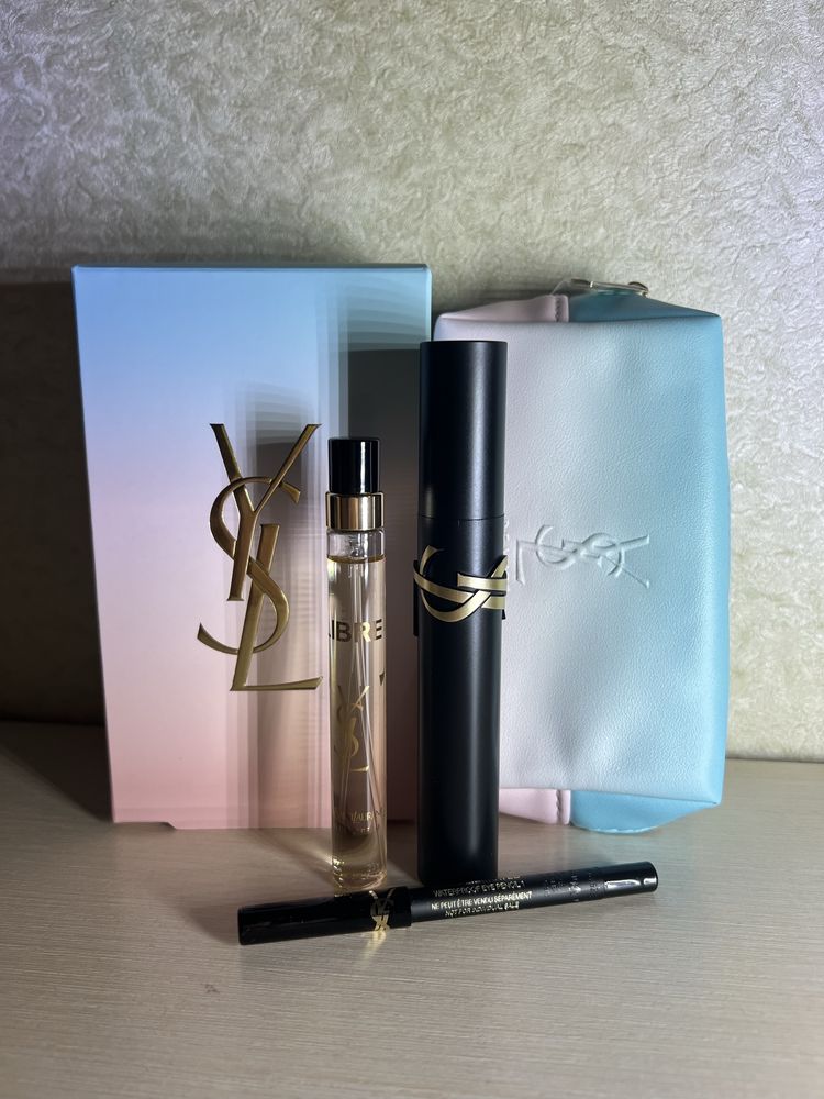 Подарочный набор Yves Saint Laurent. Подарок. Libre + тушь YSL.
