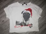 T shirt, Bluzka bawełniana mikołaj New look rozm.140, 146