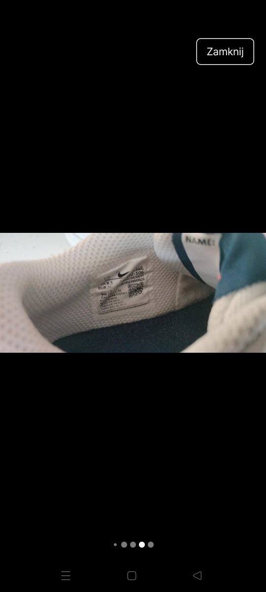 Sneakersy Nike pico 26