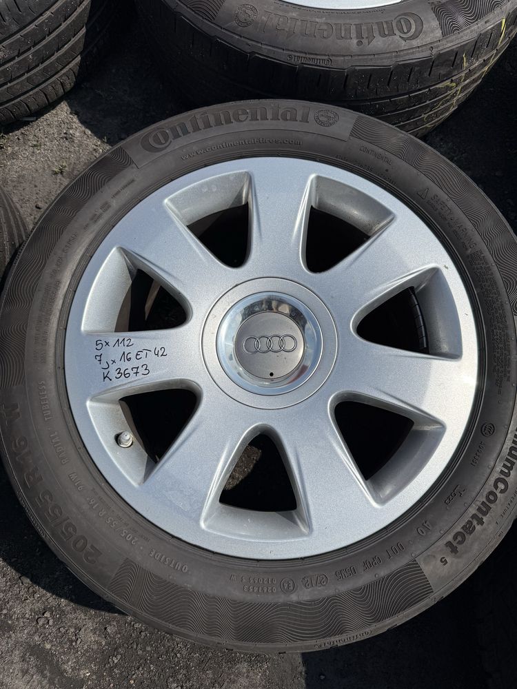 Felgi aluminiowe 5x112 16x7j et42 Audi