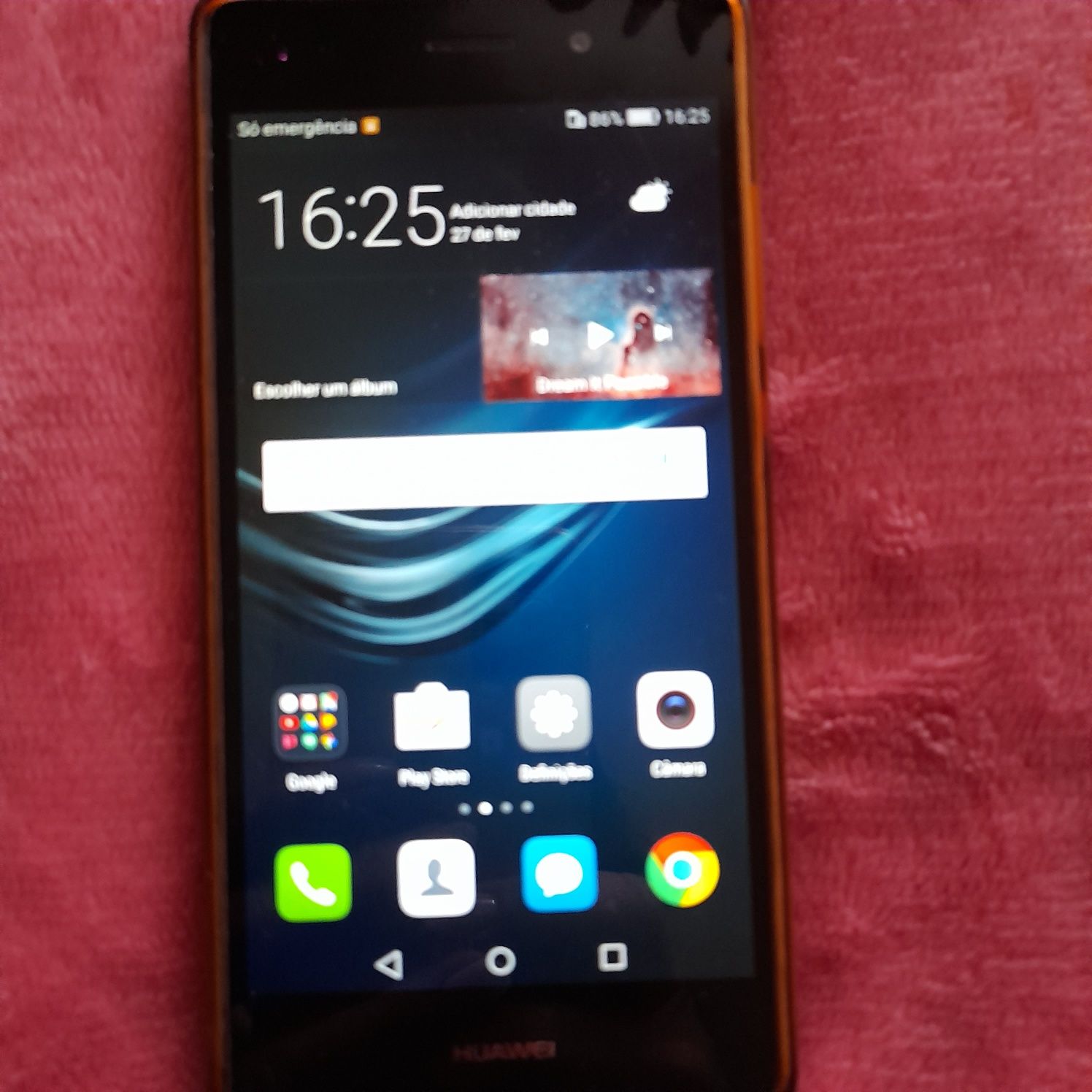 Huawei P8 Lite a funcionar bem