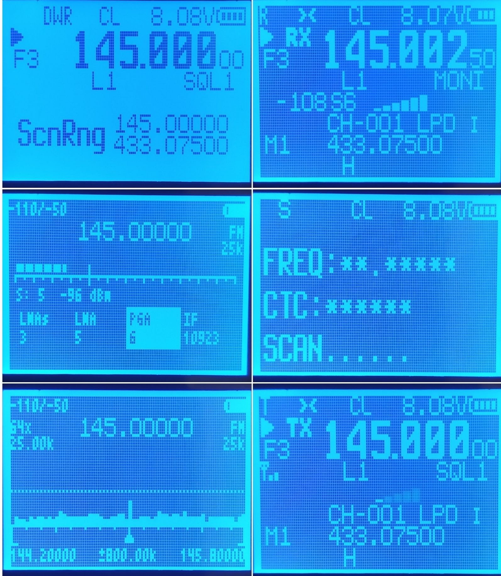 18-1300 МГц Quansheng UV-5R plus 2200mA/H 5W UV-K5 (8) K6 satcom cb uh