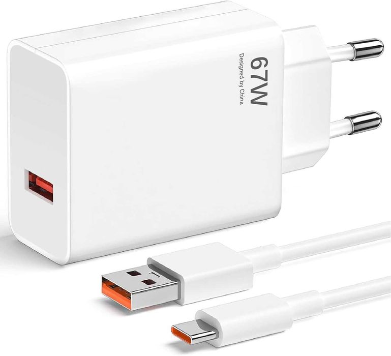 Szybka ładowarka USB 67W do Redmi Note 13 Pro 5G/12 Pro/11 Xiaomi Redm