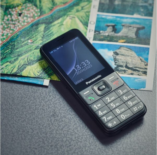 telefon komórkowy dla seniora Panasonic KX-TF200 komplet Polskie menu