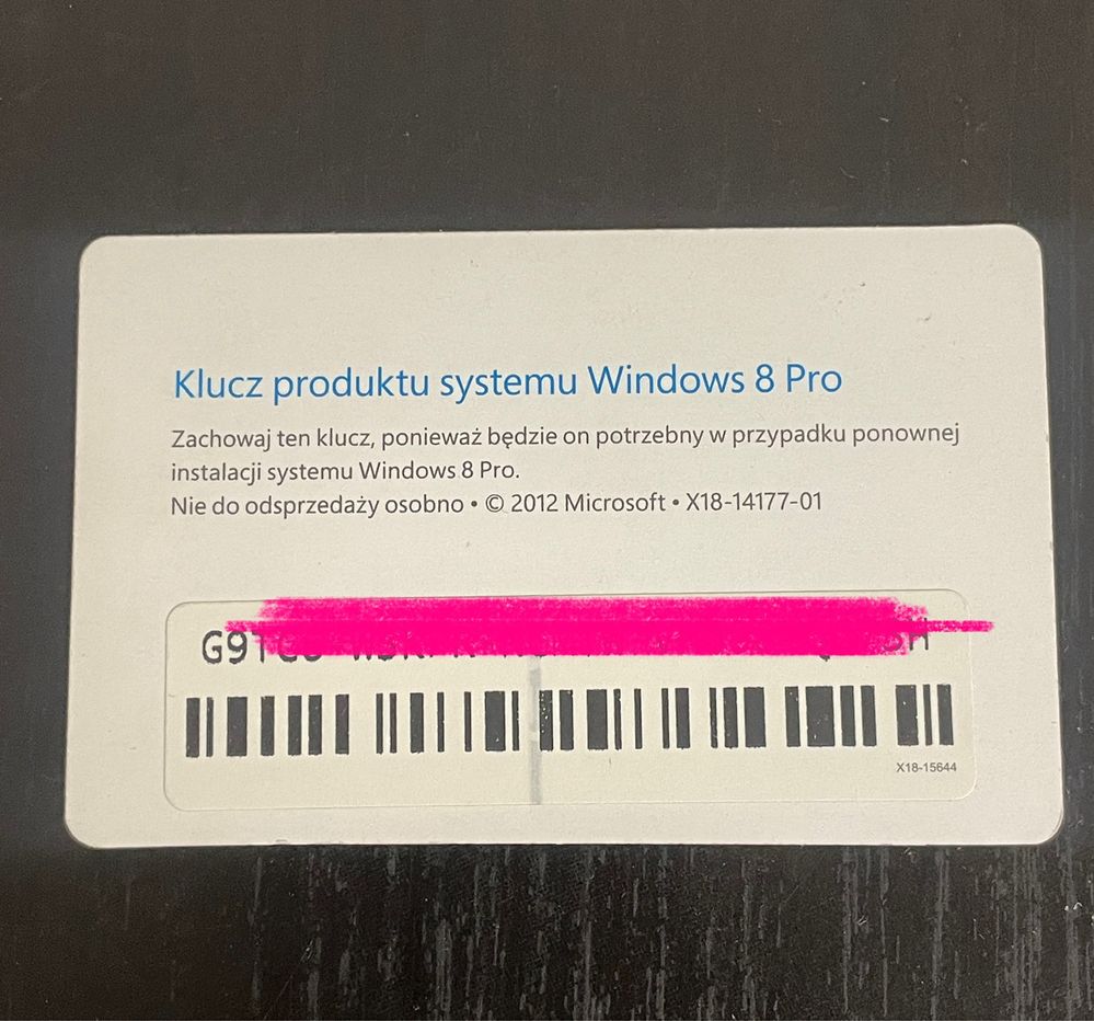 Windows 8 Pro BOX PL