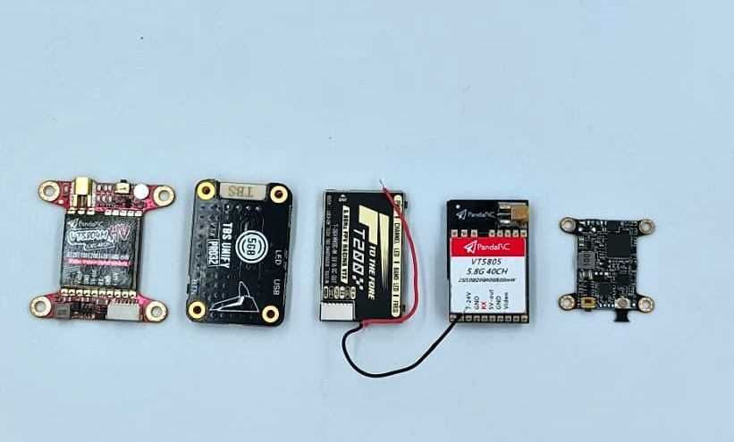 Zestaw nadajników wideo 5,8GHz VTXy TBS T-Motor PandaRC