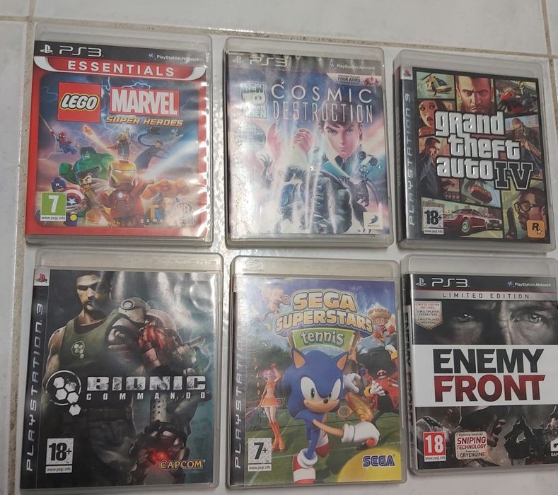Jogos ps2/Wii/ps3