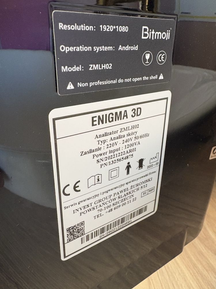 Analizator  Skóry Enigma 3D ZMLH02