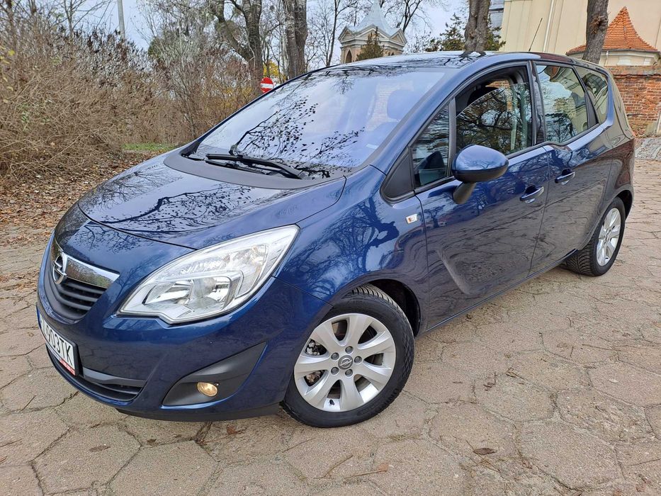 Zadbana bezwypadkowa Meriva B 1.4 turbo, 6 biegów, stan bdb z 2012r