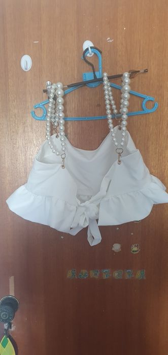 Conjunto calças e tope e beleizer