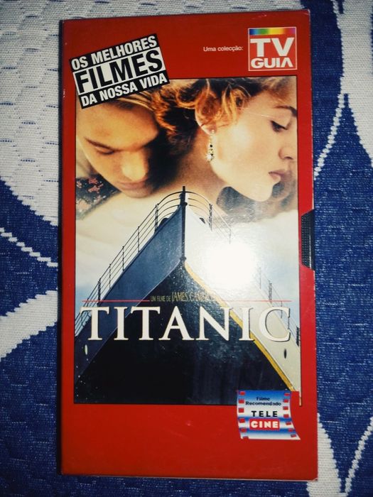 Cassetes Filmes Titanic O Gladiador Quatro Casamentos E Um Funeral