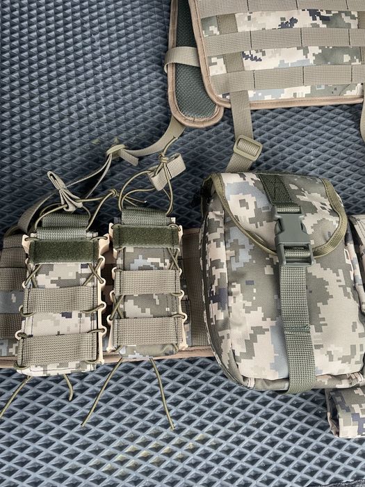 РПС у комплекті з підсумками, колір піксель,мультикам, кордура