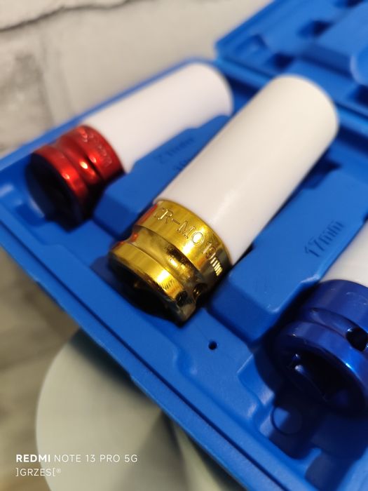 Nasadki udarowe do kół.CR MO.Klucz udarowy.