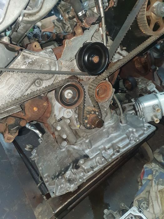 AJK AZA ARE BBG Мотор двигатель 2.7 битурбо 2.7 AJK Biturbo Audi разбо