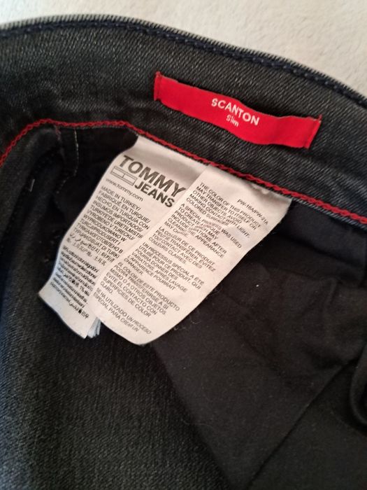 jeansy męskie tommy hilfiger scanton slim