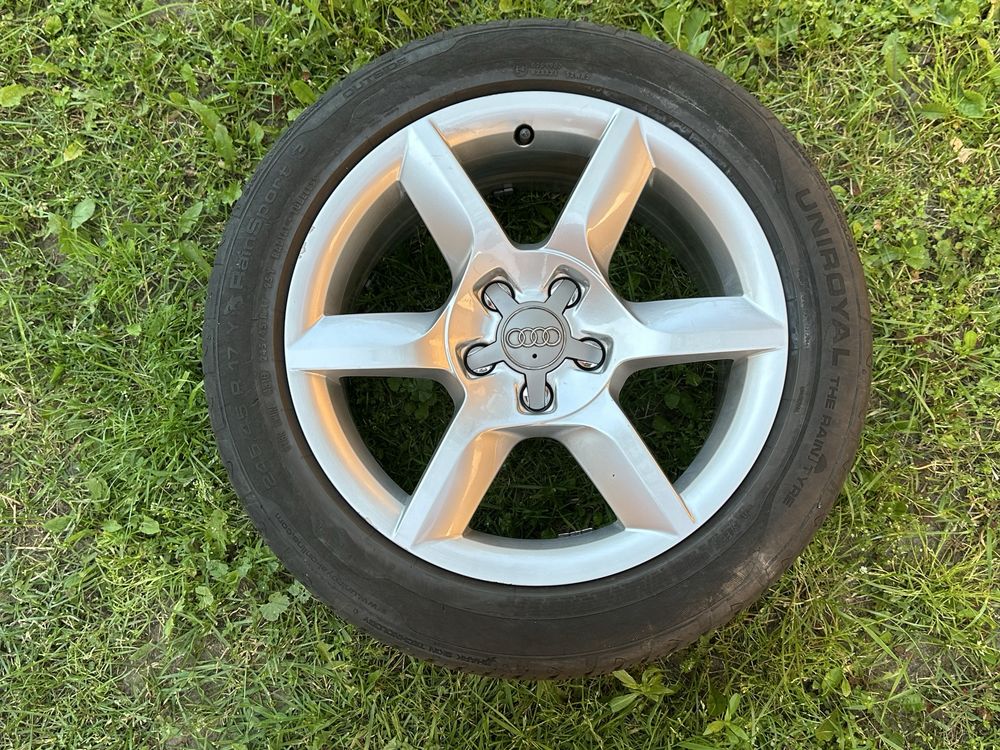 Koła lato Audi A5, 8T0! 5x112, 17 cali, ET26! Wysyłka! Stan DB+