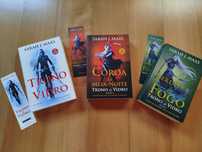 Trono de Vidro- primeiros três livros