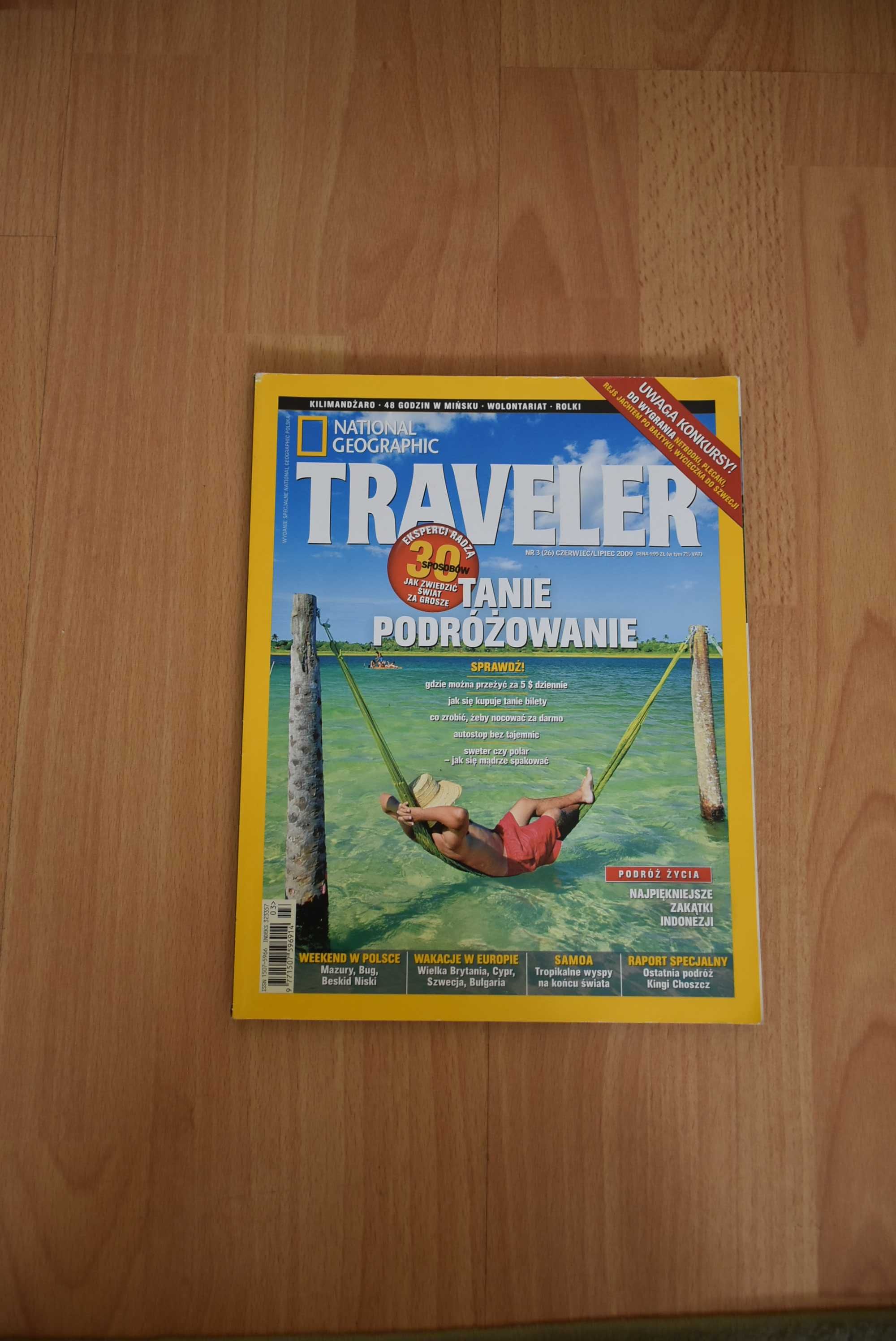 Traveler (3 szt)- 6/7.2009, 4 i 5.2010 tanie podróże, dzieci w podróży