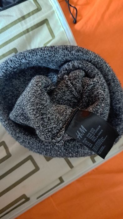 Gorro cinzento mesclado tam único