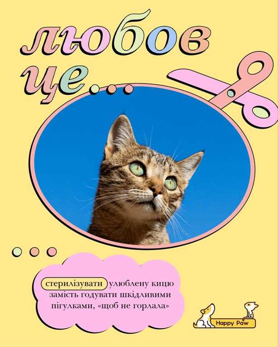 Допоможемо з пільговою стерилізацією