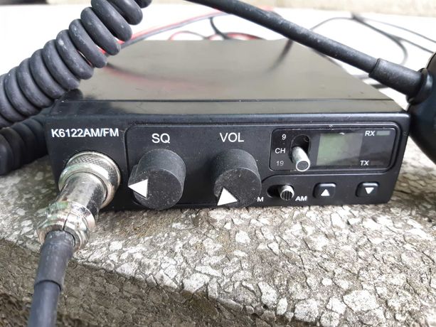 CB radio ONWA MK3 K6122 AM/FM + antena Hustler IC100