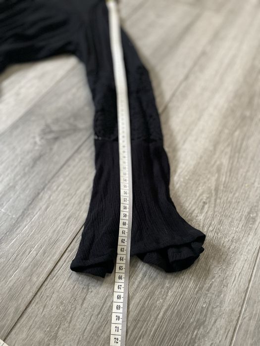 Missguided sukienka muślin czarna boho styl M 38