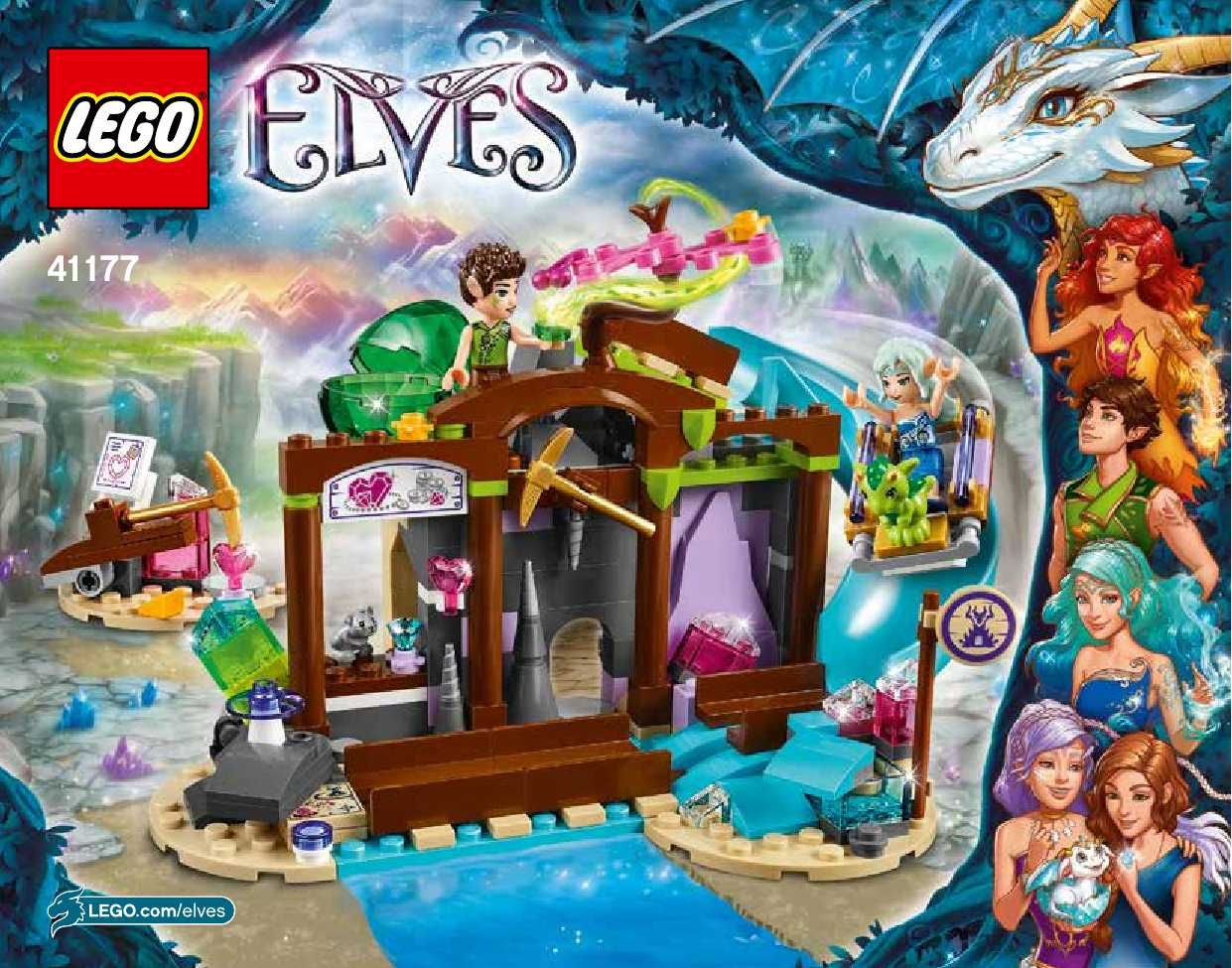 Новий LEGO Elves Шахта кристалів 41177