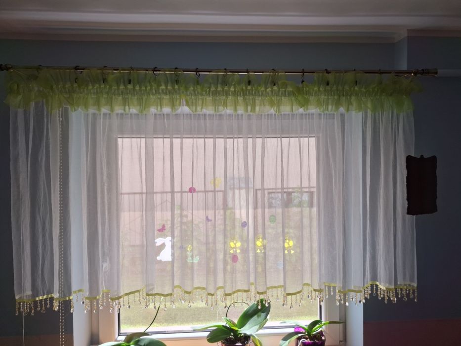 Firanka gotowa na karnisz 150cm