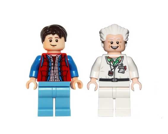 LEGO Ideas Figurki Back to Future Marty McFly Powrót do przyszłości