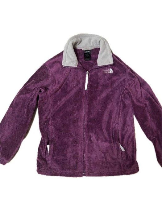 The North Face Жіноча флісова куртка фіолетового кольору розмір L