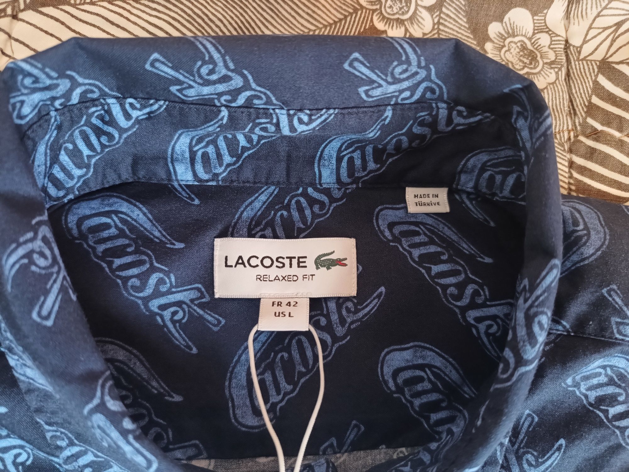Рубашка-теніска Lacoste Contemporary Collection's Short Sleeve