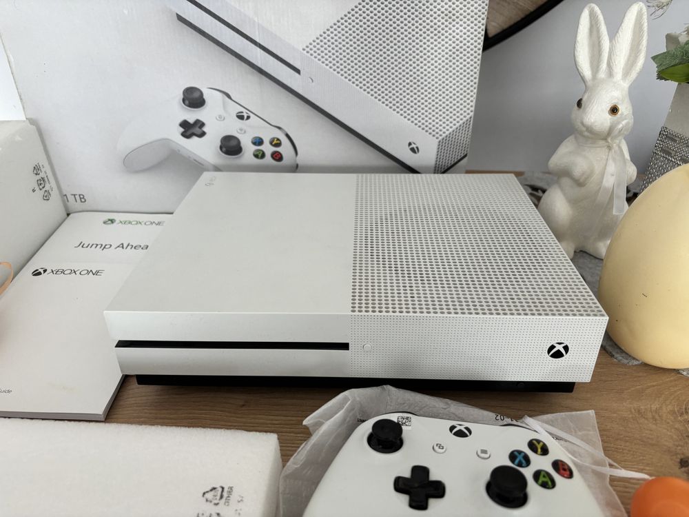 Konsola Xbox One S 1TB/Biała/Komplet/Święta/Pokecam!