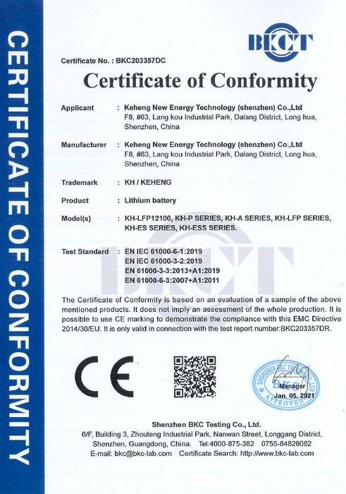 Magazyn Energii 15,36kWh Lifepo3 CATL 200A