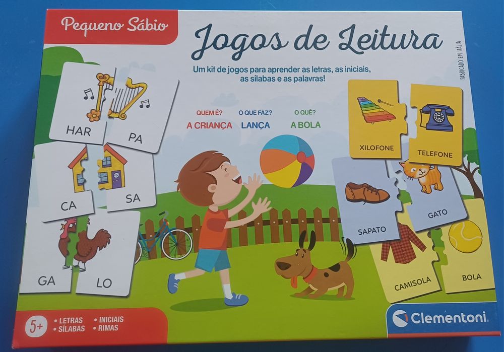 Jogos de leitura da clementoni