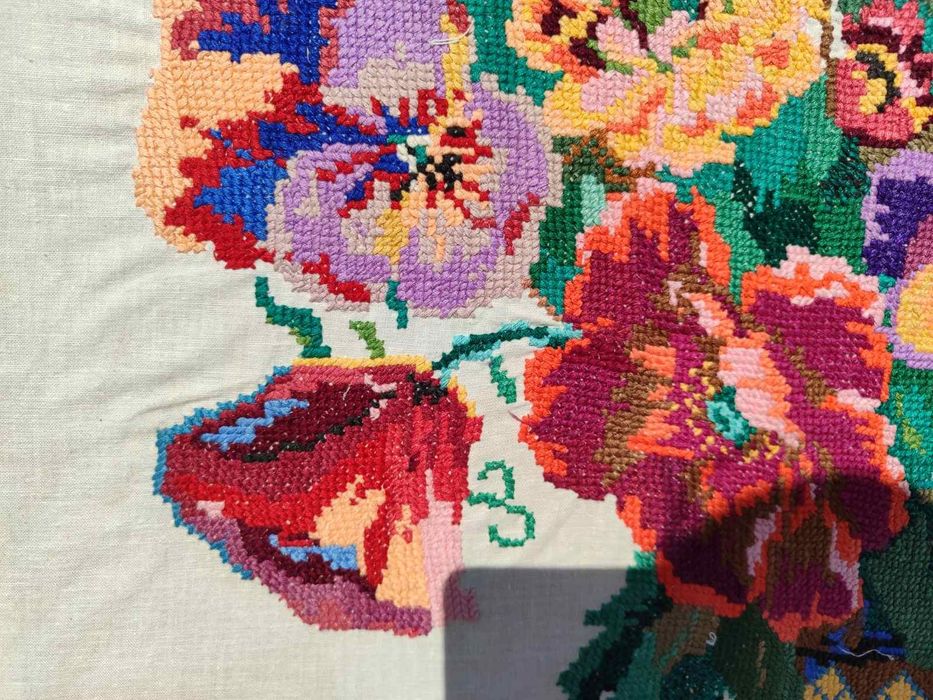 Картина вышивка СССР