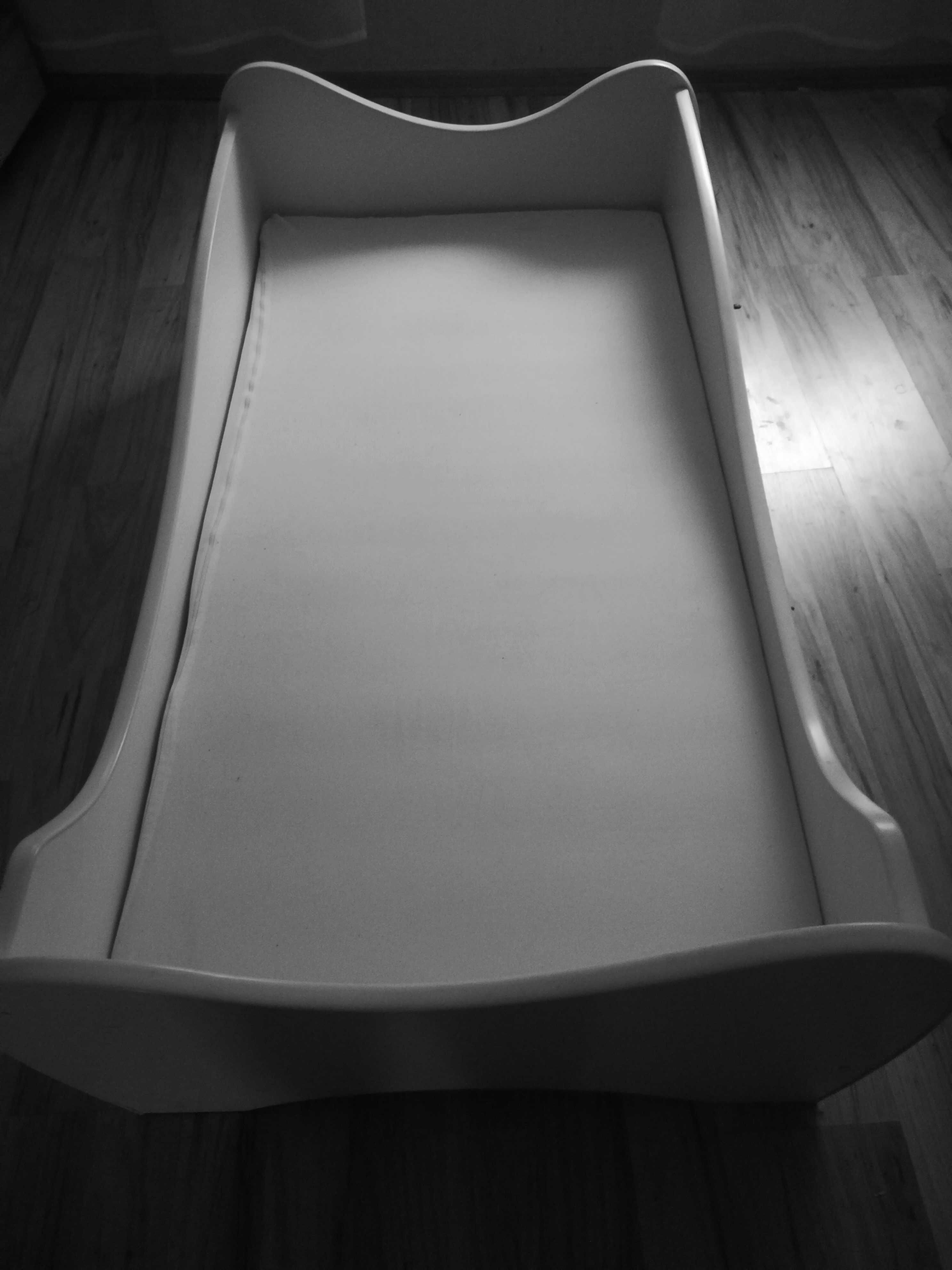 Łóżko dla dziecka, białe 140x80