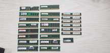Pamięć RAM pc2700u 2x 512mb DDR2 Pc5300 2x 1gb Pc5300e