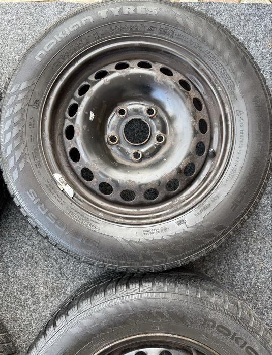 Сталеві диски R15 5/112 VW Golf 5/6/7 Touran Caddy Passat B5 B6 Skoda