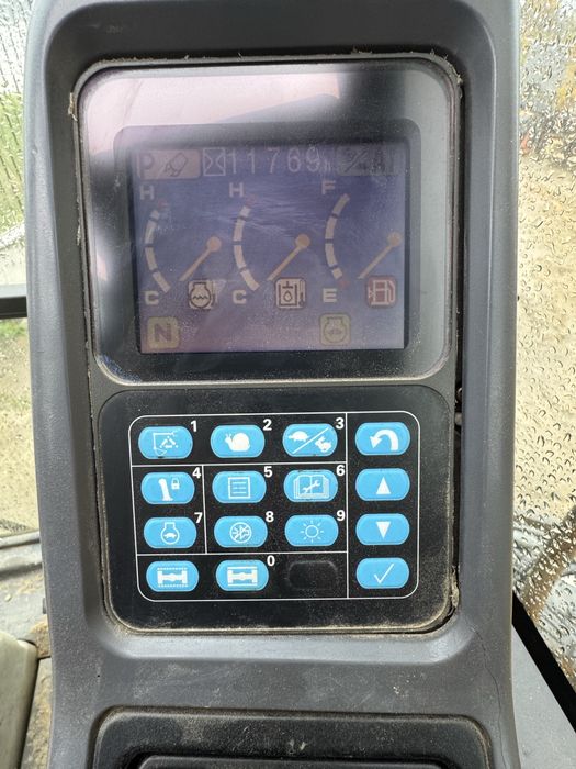 Komatsu PW140 seria 7 long oryginał długie ramie