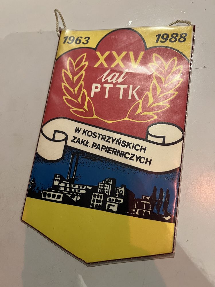 Proporczyk 30 lat Kostrzyńskie Zakłady Papiernicze