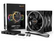 Zestaw 3 wentylatorów be quiet! Light Wings 140 PWM ARGB 3x140mm