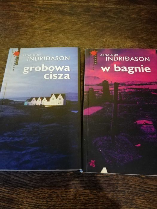 2 kryminały Arnaldura Indridasona: W bagnie + Grobowa cisza