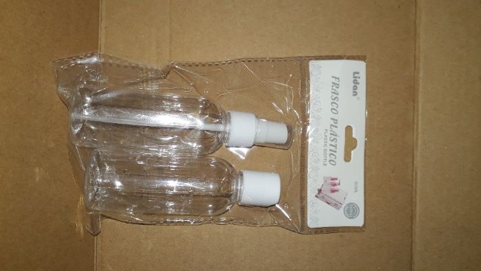 Frascos Viagem-Gel Desinfectante